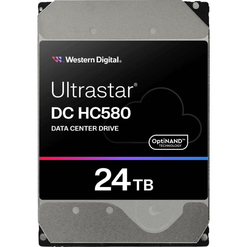 WD Dysk serwerowy WD Ultrastar DC HC580 24TB 3.5'' SATA III (6 Gb/s)  (0F62796)