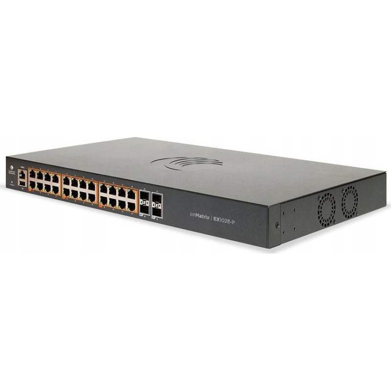 Cambium Networks Switch Cambium Networks Cambium Networks EX1028-P Zarządzany L2/L3 Gigabit Ethernet (10/100/1000) Obsługa PoE 1U Szary