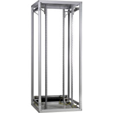 EFB 48,3cm 19Zoll Serverschrank PRO MODULAR 42HE 800X1000 RAL 7035 Grau IP20 ohne Tueren und Seitenwaende