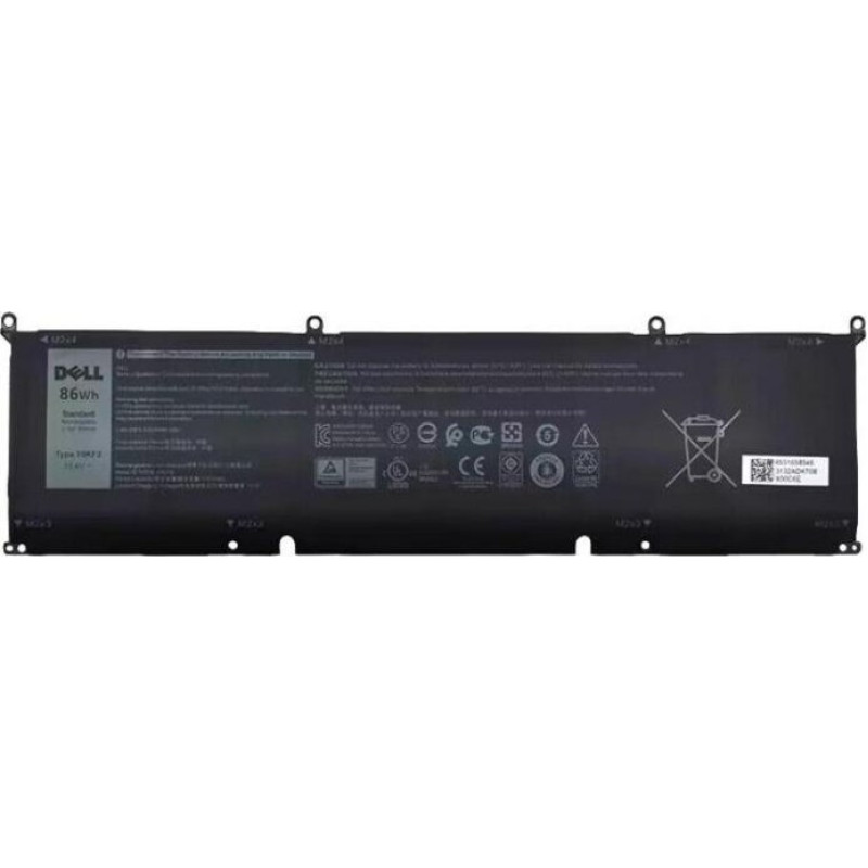 Dell Bateria Dell 86Wh Lithium-ion battery,