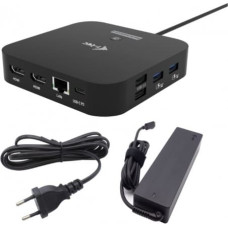I-Tec Docking Station USB-C 2x HDMI Dock PD + Charger 100W