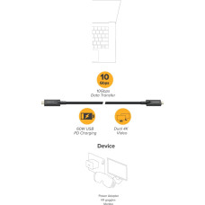 Alogic 15M USB-C TO USB-C HYBRID AOC