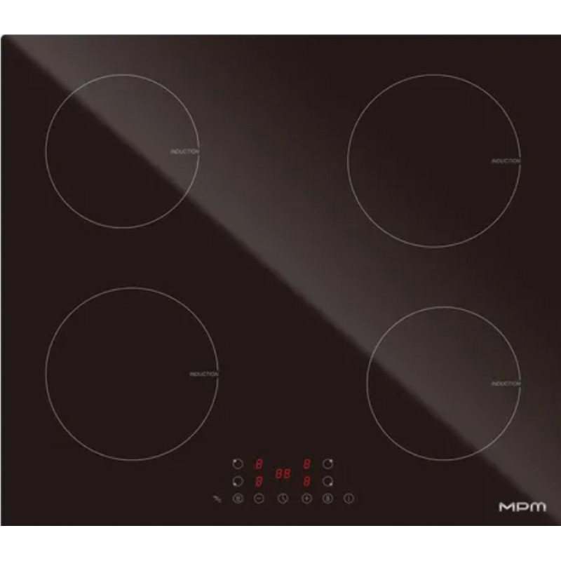 MPM Įmontuojama indukcinė kaitlentė MPM MPM-60-IM-13/N