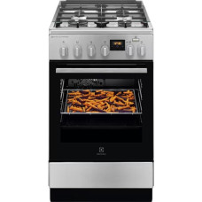 Whirlpool Special offer! Electrolux gas stove with electric oven SteamBake stainless steel 50cm LKK560222X