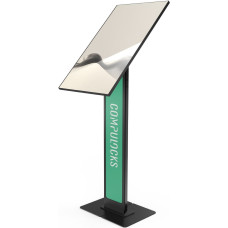 Podspeakers Compulocks Brandable VESA Floor Stand for Screens Up to 32 Inches - Black, 81.3 cm (32