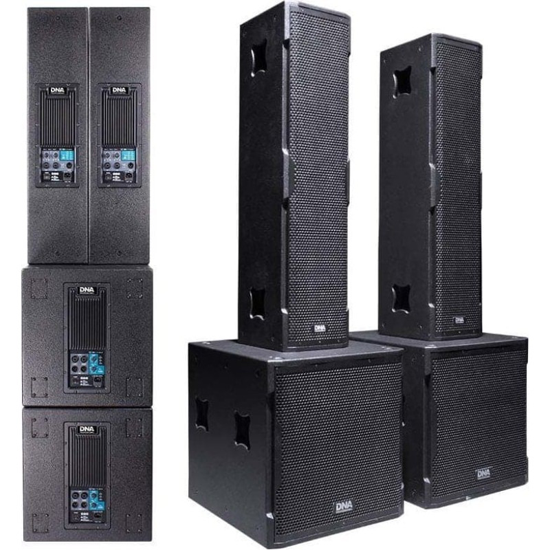 Bitmat Kolumna DNA DNA RLX-3300 zestaw nagłośnieniowy aktywny 6600W