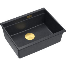 Quadron Zlewozmywak GraniteQ GraniteQ  Logan 100 Czarny Metalik