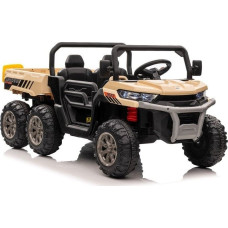 Lean Cars Auto na akumulator XMX623B 24V złoty Farmer Truck ELEKTRYCZNY KIPER