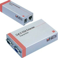 Lindy System przekazu sygnału AV Lindy Przedłużacz VGA (extender) adapter na RJ-45 CAT5e/6 Lindy 32537 do 300m
