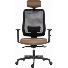 Powerton Krzesło biurowe Powerton Powerton Ergonomiczny fotel biurowy Lucie, Beż