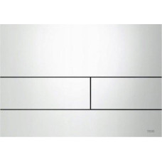 Sanplast Przycisk spłukujący Sanplast PRZYC.SQUARE II 3/6L METALOWY BIAŁY POŁ.