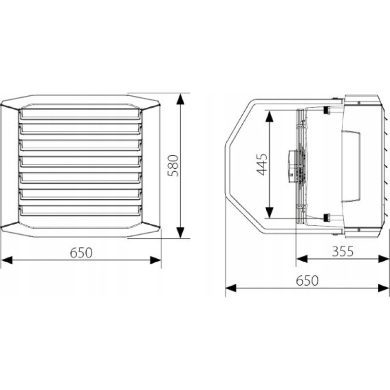 Flowair nagrzewnica wodna LEO L2 51955