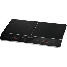 Clatronic PROFI COOK PC-DKI 1067 induction cooker, 3500W, 2 cooking zones, black