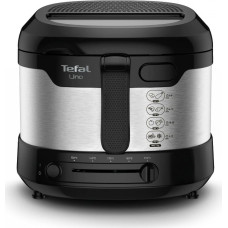 Tefal Uno FF215D Single Stand-alone 1600 W Deep fryer Black, Stainless steel