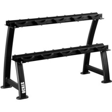 HMS Statīvs STR38 DOUBLE LEVEL DUMBBELL RACK HMS