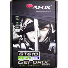 Afox Geforce GT610 2GB DDR3 64Bit DVI HDMI VGA LP Fan 	AF610-2048D3L7-V8