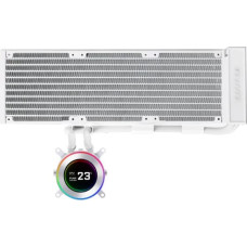 Lian Li HYDROSHIFT II LCD-C 360N Fanless ARGB AiO Wasserkühlung - weiß