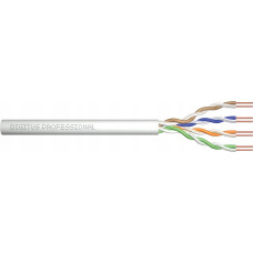 Digit Kabel instalacyjny DIGITUS kat.5e, U/UTP, B2ca, AWG 24/1, LSOH, 500m, szary, szpula