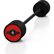 Marbo Sport Gumijots svara stienis ar fiksētu svaru 1 gab. 45 kg - Marbo Sport