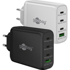 Goobay Ładowarka Goobay Wieloportowa szybka ładowarka USB-C PD (100 W), czarny - Wersja kolorystyczna czarny