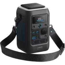 Anker SOLIX C300X DC - Tragbares kraftwerk - DC 11 - 28 / 5 / 9 / 15 / 20 / 28 V - 300 Watt - Lithiumeisenphosphat - 90000 mAh - 288 Wh - Wi-Fi, Bluetooth - mit PS60 solar panel