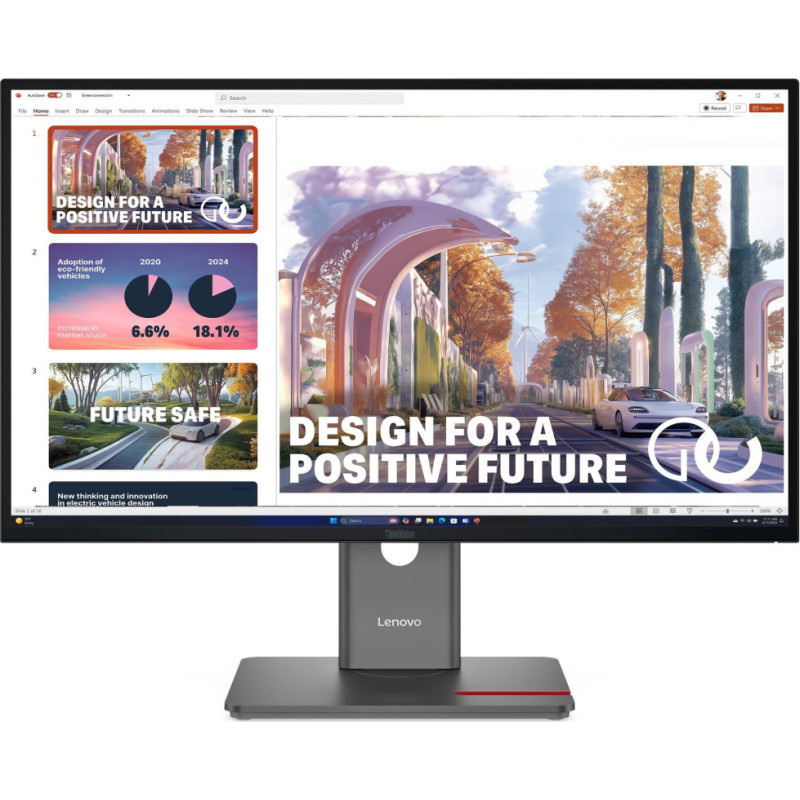 Lenovo Monitor Lenovo ThinkVision P27QD-40 (64B3ZAT2EU)