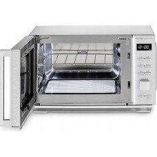 Caso | Microwave Oven with Grilis | MG 20 Cube | Free standing | 800 W | Grilis | Sidabrinis