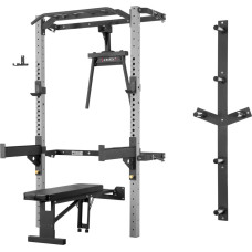 HMS Wielofunkcyjna klatka treningowa składana HMS KLT22 szara