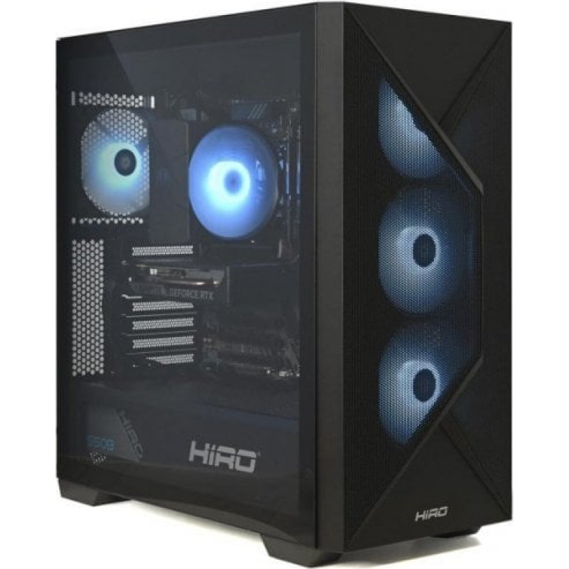 Hiro Komputer HIRO Hellcat AMD Ryzen 5 7500F, RTX 3050 6GB, 16GB RAM, 1TB SSD, WIFI, W11H