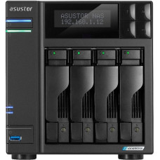 Asustor Serwer plików Asustor LOCKERSTOR 4 AS6704T 4-bay, Intel Celeron N5105 Czterordzeniowy 2.0GHz, 16GB RAM DDR4. 4x M.2 PCIe (NVMe), 2x 2.5 GbE. 2x USB 3.2. HDMI 2.0b; 1xPCIe