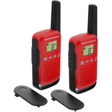 Motorola TALKABOUT T42 two-way radio 16 channels Black,Red