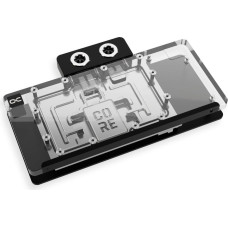 Alphacool Core RX 9070 XT Taichi Wasserblock, Backplate - Acryl, schwarz