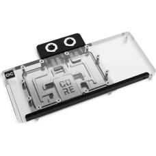 Alphacool Core RX 9070 Mercury GPU Wasserblock, ARGB, mit Backplate - Acryl
