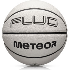 Meteor Basketbols Meteor Fluo balts/neona zils 7