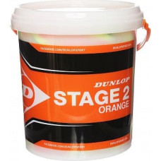 Dunlop Tenisa bumbiņas Dunlop STAGE 2 ORANGE 60 gab. ITF