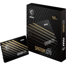 MSI SPATIUM S270 SATA 2.5 960GB internal solid state drive 2.5