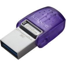 Kingston Technology DataTraveler 256GB microDuo 3C 200MB/s dual USB-A + USB-C