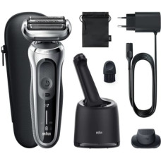 Braun Series 7 71-S7200cc Wet & Dry Shaver Silver 433637