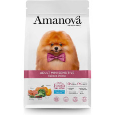 Amanova Adult Mini Sensitive Salmon Deluxe - dry dog food - 2kg