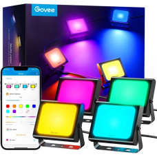 Govee H7060 | Naświetlacze LED | RGBICWW, IP65, Bluetooth, Wi-Fi