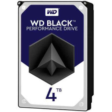 Western Digital HDD|WESTERN DIGITAL|Black|4TB|SATA 3.0|256 MB|7200 rpm|3,5