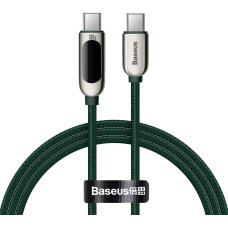 Baseus Display Cable USB-C to USB-C 100W 1m (green)