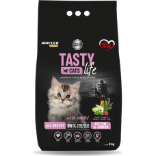 Biofeed Tasty Cats Life Kitten Junior Rabbit - dry cat food - 8kg