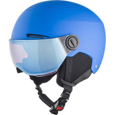 Alpina WINTER HELMET ALPINA ZUPO VISOR Q-LITE BLUE MATT 51-55