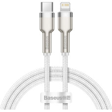 Baseus Cafule Series Metal Cable USB-C to iP 20W 1m White