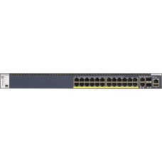 Netgear M4300-28G-PoE+ Managed L2/L3/L4 10G Ethernet (100/1000/10000) Power over Ethernet (PoE) 1U Black