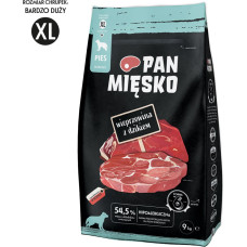 Pan Mięsko Mr. Pork meat with a wild boar XL - Dry dog ​​food - 9kg