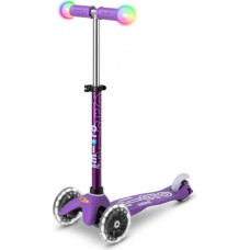 Micro Mini Deluxe Magic Purple LED scooter