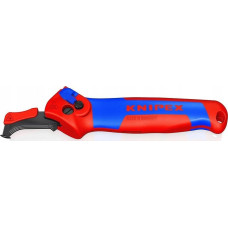 Knipex KNIPEX stripping knife 16 50 145 SB, stripping/stripping tool (red/blue, with ratchet function)