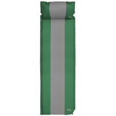 Nils Camp Pašpiepūšamais paklājiņš ar spilvenu NC4349 DARK GREEN SELF-INFLATING MAT NILS CAMP